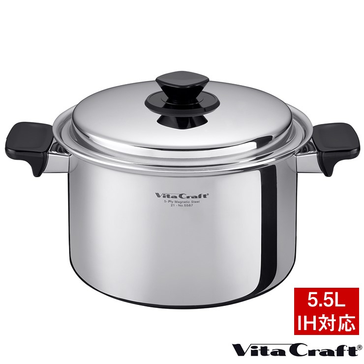 未使用　ビタクラフト ウルトラ 両手鍋 21cm 深型 No.9204 楽天市場】ビタクラフト Vita Craft（ビタクラフト） 両手鍋 深