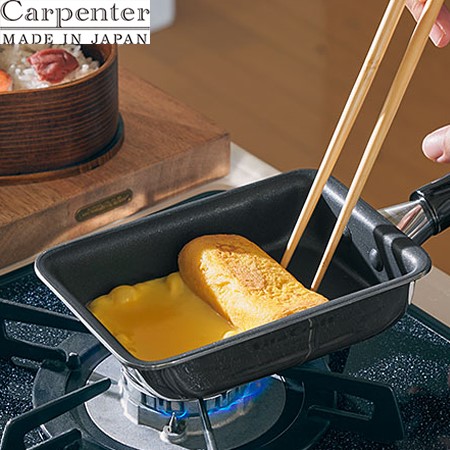 ビタクラフト カーペンター エッグパン ミニ 3465 卵焼き器 ガス IH対応 フッ素加工 ステンレス 全面4層構造 日本製