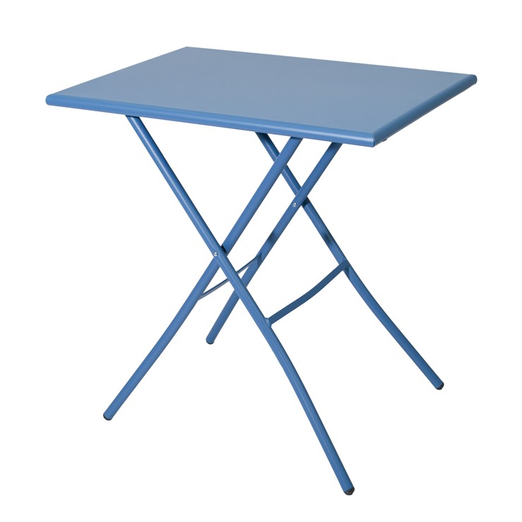 【メーカー直送】 FIAM シリオ 500×700 テーブル ウォーターブルー 4582255106929 幅70奥行50高さ70cm 折りたたみ