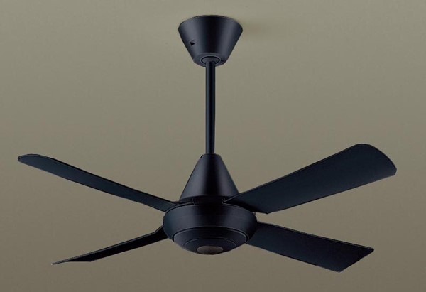 楽天市場】パナソニック DCシーリングファン ブラック φ900 ランプ別売