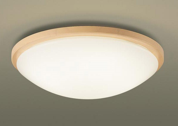 小型シーリングライト LED（温白色） 拡散 メイプル φ400 パナソニック LGB52635LE1 天井照明 廊下 内玄関