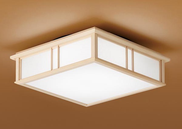 Panasonic 和室シーリング 楽天市場】和風小型シーリングライト LED（昼白色） 拡散 385角