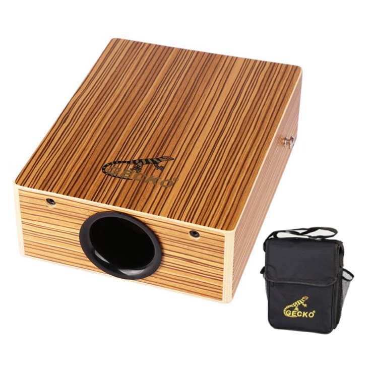 楽天市場】【メーカー直送】 GECKO カホン ナチュラルウッド