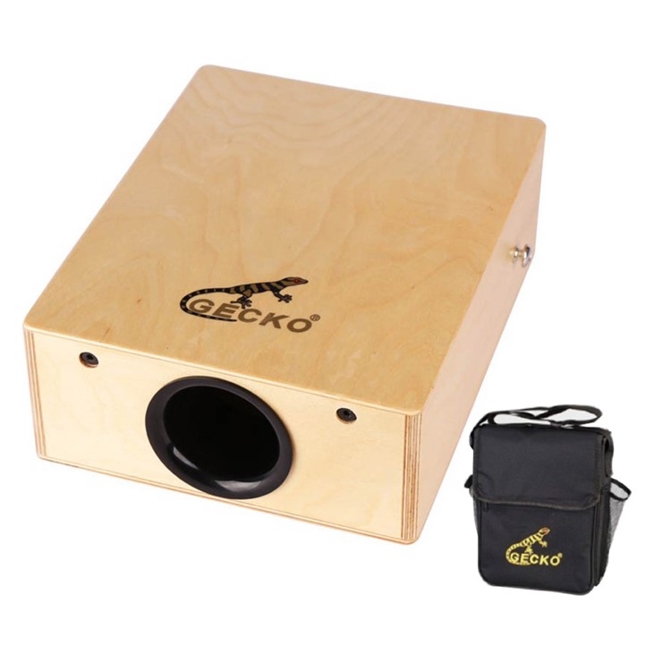 楽天市場】【メーカー直送】 GECKO カホン ナチュラルウッド