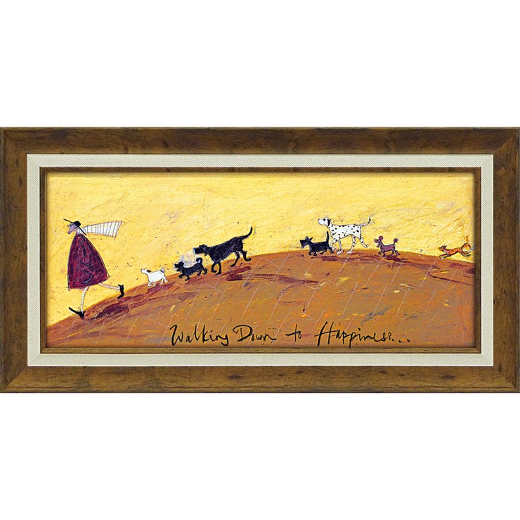 楽天市場】絵画 版画 額縁 おしゃれ サム トフト「幸せへ向かって」 ST