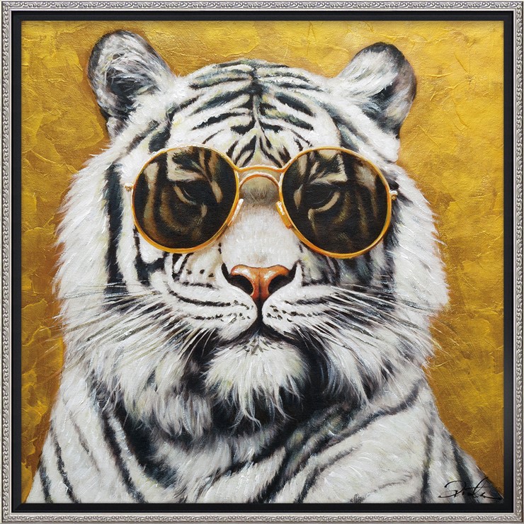 楽天市場】「カラフルタイガー」Lサイズ 虎・とら・トラ・動物