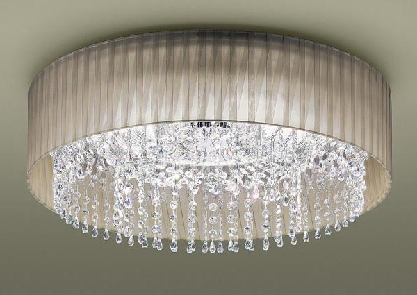 パナソニック シャンデリングシリーズ シャンデリア ～8畳 φ600 クリスタルガラス LED 調色 調光 3400lm SLC30122