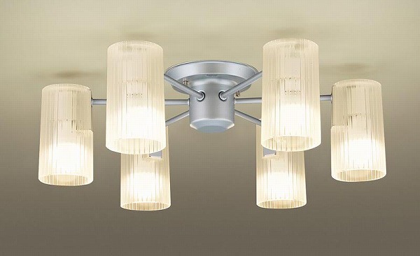 パナソニック シャンデリア ～12畳 シルバー LED(電球色) LGB57663K