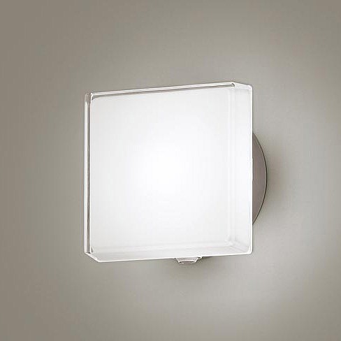 パナソニック ポーチライト センサー付 シルバー 拡散 LED(昼白色) LGWC80326KLE1｜照明 おしゃれ 家具 通販 クラセル
