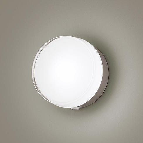 パナソニック ポーチライト センサー付 シルバー 拡散 LED(昼白色) LGWC80336KLE1