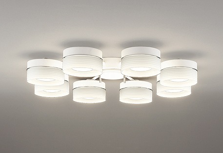 オーデリック シャンデリア ～10畳 8灯 LED（電球色） OC257170LR