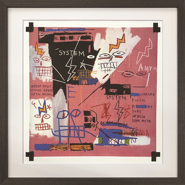 アートパネル バスキア Jean-Michel Basquiat Six Fifty 1982 IJB-62486 壁掛け アートフレーム 絵画 アートポスター 額 北欧 モダン おしゃれ 玄関 リビング 14,850円
