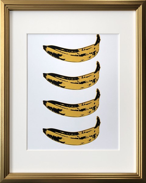 【未開封品】エイリアンワークショップ アンディウォーホル バナナ アンディ ウォーホル「バナナ/Banana,1966」展示用フック付