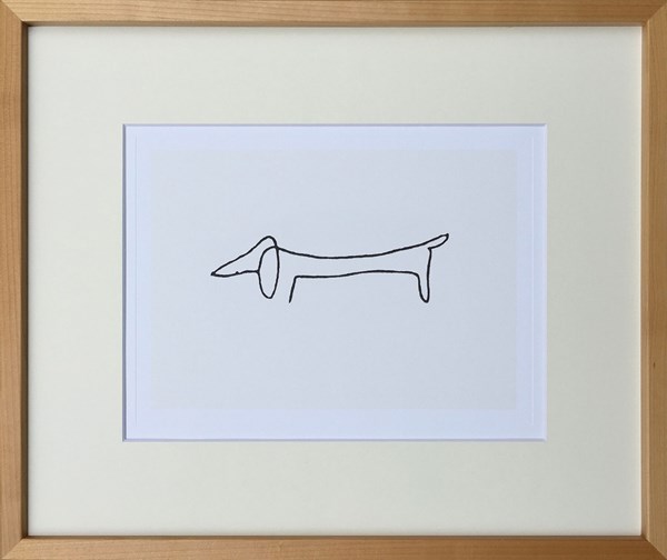 アートパネル ピカソ Pablo Picasso Le chien IPP-61876 壁掛け アートフレーム 絵画 アートポスター 額 北欧 モダン おしゃれ 玄関 リビング