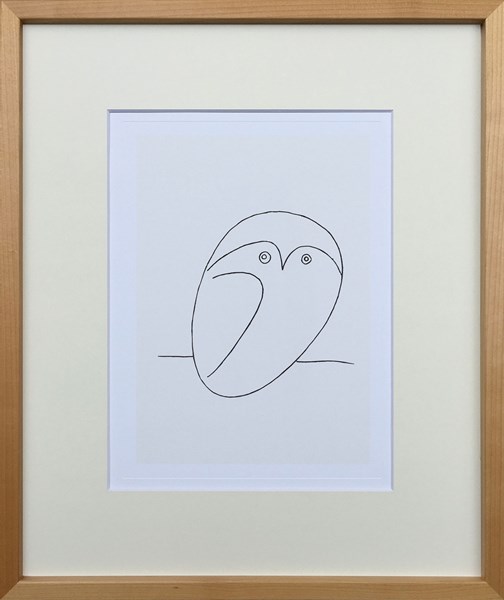アートパネル ピカソ Pablo Picasso Le hibou IPP-61882 壁掛け アートフレーム 絵画 アートポスター 額 北欧 モダン おしゃれ 玄関 リビング