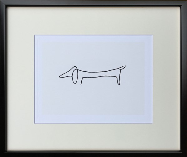 アートパネル ピカソ Pablo Picasso Le chien IPP-14392 壁掛け アートフレーム 絵画 アートポスター 額 北欧 モダン おしゃれ 玄関 リビング