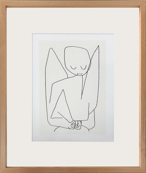 アートパネル パウルクレー Paul Klee Vergessilcher Engel 1939 IPK-62280 壁掛け アートフレーム 絵画 アートポスター 額 北欧 モダン おしゃれ 玄関 リビング