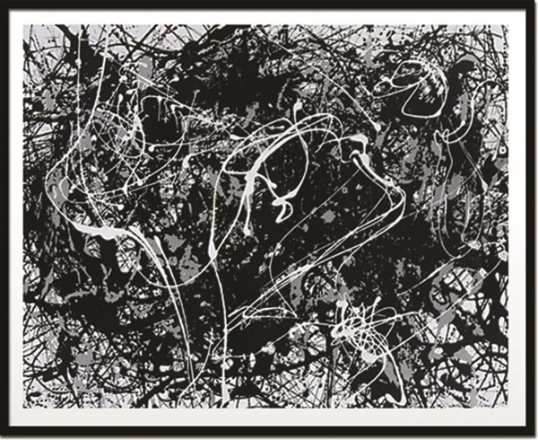 Number 14 Gray/ジャクソン ポロック/ポスター pollock Number 14 Gray（ジャクソン ポロック） ポスター販売のアズ