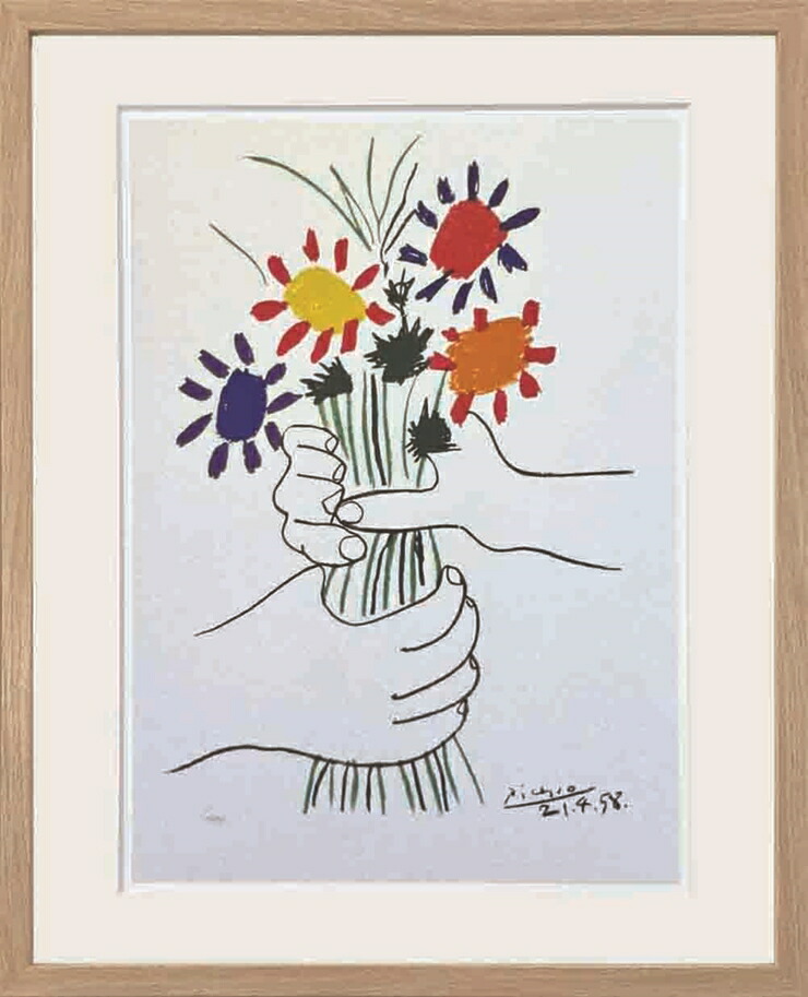パブロ・ピカソ 20枚セット 額縁 41cm 52cm 楽天市場】Art Collection パブロ ピカソ 絵 Pablo Picasso S