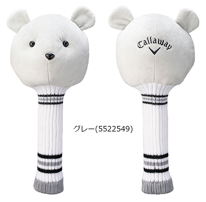 最初の Callaway BEAR DRIVER HEAD COVER FW 22 JM キャロウェイ ベア