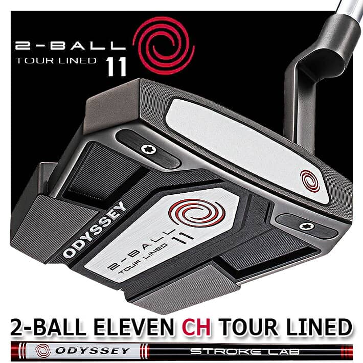 ODYSSEY 2-BALL ELEVEN CH TOUR LINED PUTTER 33 34inch オデッセイ 2