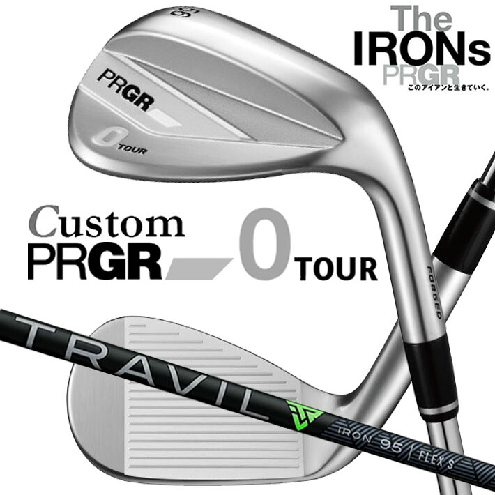 メーカーカスタム プロギア 0 TOUR WEDGE 2026 ツアー ウェッジ 右用 TRAVIL IRON カーボンシャフト PRGRメーカー正規カスタム 受注生産|クラッシュゴルフ店