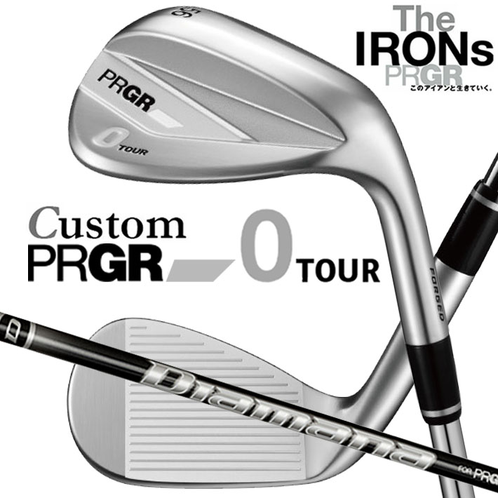 メーカーカスタム プロギア 0 TOUR WEDGE 2026 ツアー ウェッジ 右用 Diamana-M for PRGR for WEDGE カーボンシャフト PRGRメーカー正規カスタム 受注生産
