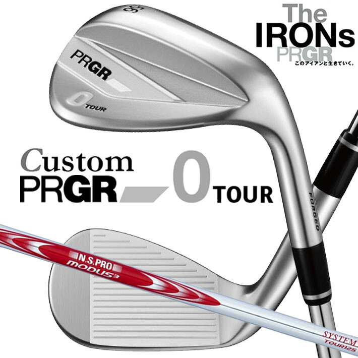 メーカーカスタム プロギア 0 TOUR WEDGE 2026 ツアー ウェッジ 右用 N.S.PRO MODUS3 SYSTEM3 TOUR 125 スチールシャフト PRGRメーカー正規カスタム 受注生産