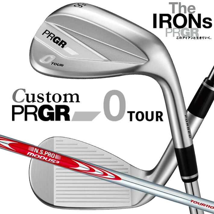 メーカーカスタム プロギア 0 TOUR WEDGE 2026 ツアー ウェッジ 右用 N.S.PRO MODUS3 TOUR 110 スチールシャフト PRGRメーカー正規カスタム 受注生産