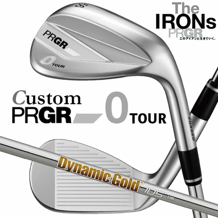 メーカーカスタム プロギア 0 TOUR WEDGE 2026 ツアー ウェッジ 右用 Dynamic Gold 105 スチールシャフト PRGRメーカー正規カスタム 受注生産|クラッシュゴルフ店