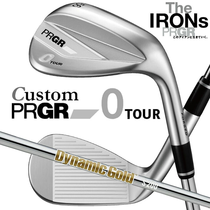 メーカーカスタム プロギア 0 TOUR WEDGE 2026 ツアー ウェッジ 右用 Dynamic Gold HT スチールシャフト PRGRメーカー正規カスタム 受注生産｜クラッシュゴルフ店