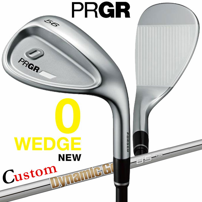 メーカーカスタムクラブ プロギア 0 ウェッジ 2024 右用 Dynamic Gold 85 スチールシャフト PRGR 軟鉄 受注生産 ZERO WEDGE