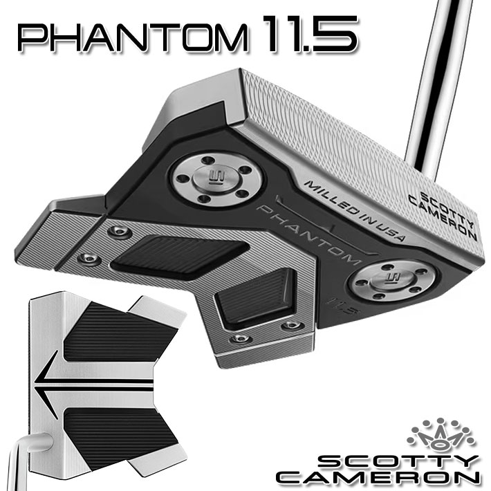 【楽天市場】【即出荷OK】タイトリスト スコッティ・キャメロン ファントム 11 パター 右用 SCOTTY CAMERON PHANTOM 2024  ゴルフ Titleist 日本正規品 : クラッシュゴルフ楽天市場店