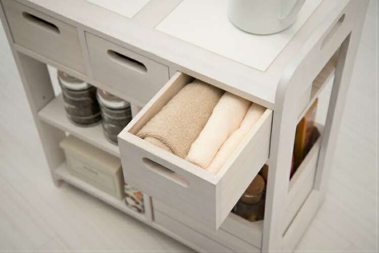 新しいコレクション キッチンワゴン テーブル下 収納 ワゴン 高さ60cm キャスター付き キッチン収納 天板付き 北欧 完成品 引き出し レトロ テーブル下収納 コンパクト 木製 白 キャスターワゴン タイル 炊飯器 ミシン収納 収納棚 ラック ボックス ホワイト 作業台