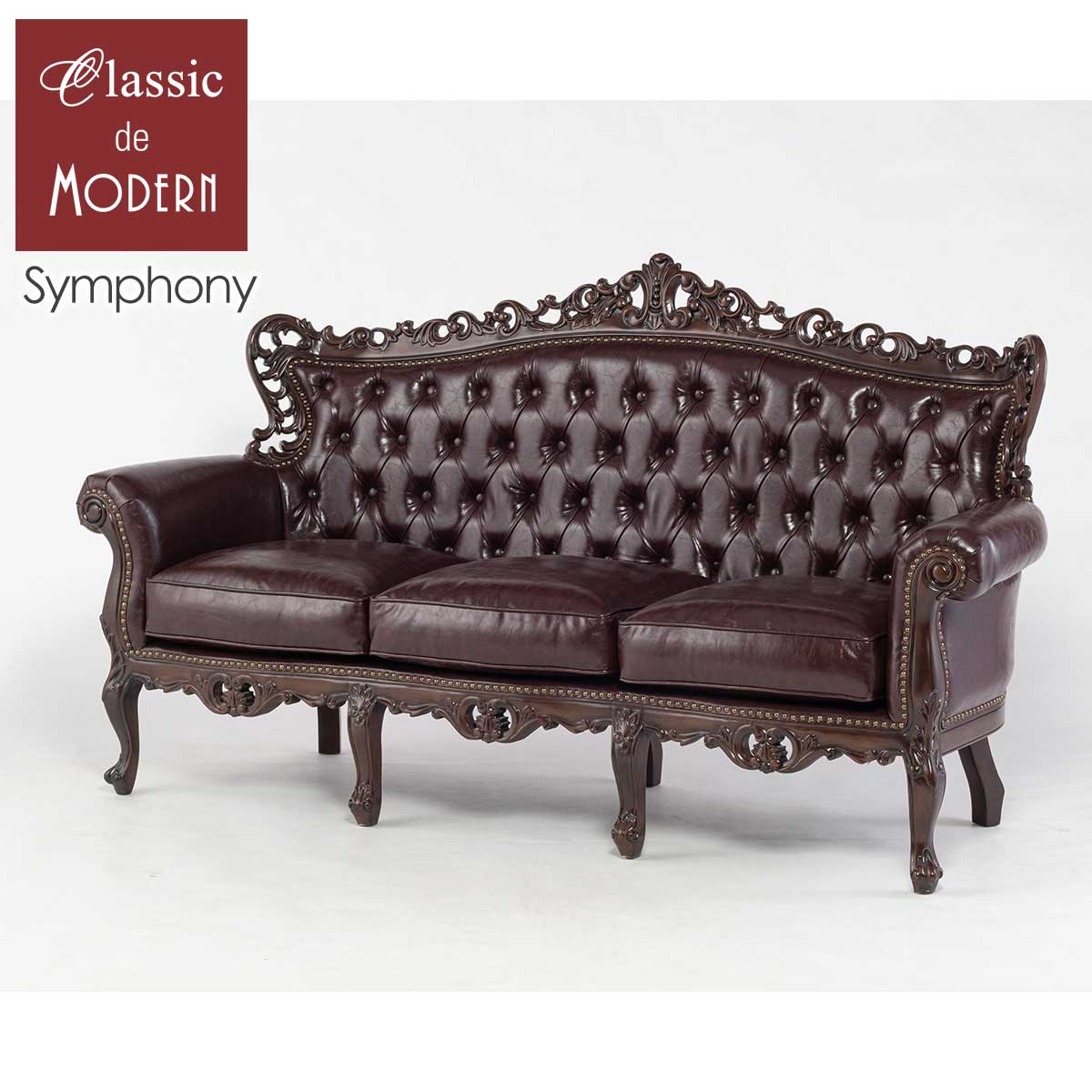 楽天市場】輸入家具 姫系 ソファー 3人用 ソファ 三人掛け ソファー