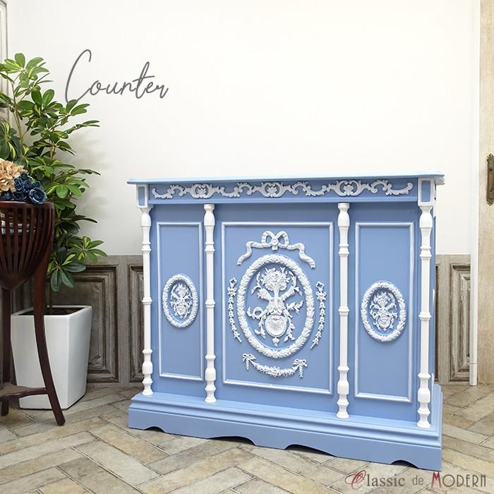 楽天市場】輸入家具 カウンターテーブル レジカウンター ヴィンテージ