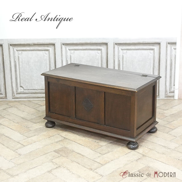 イギリス アンティーク家具  家具  コファー ブランケットボックス　281A 59675.jpg