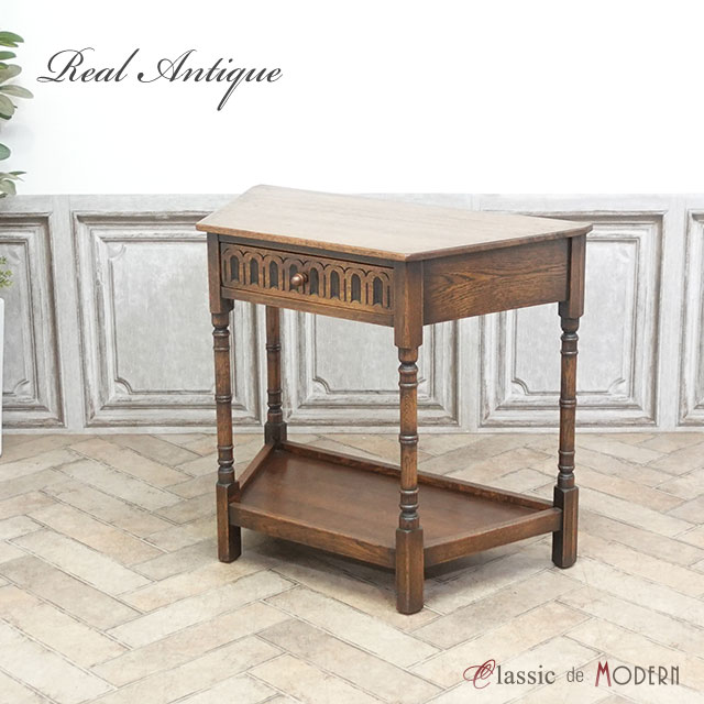 楽天市場】アンティーク テーブル コンソールテーブル サイドテーブル