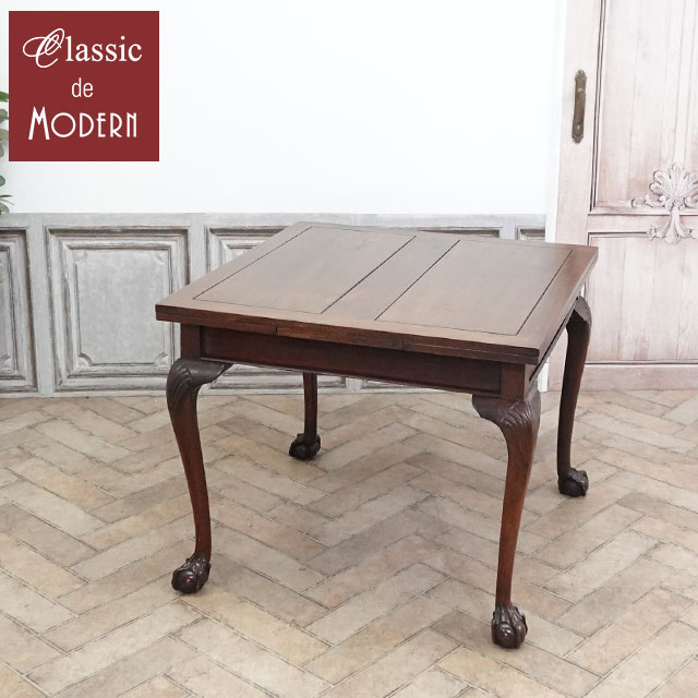 楽天市場】伸長式ダイニングテーブル アンティーク家具