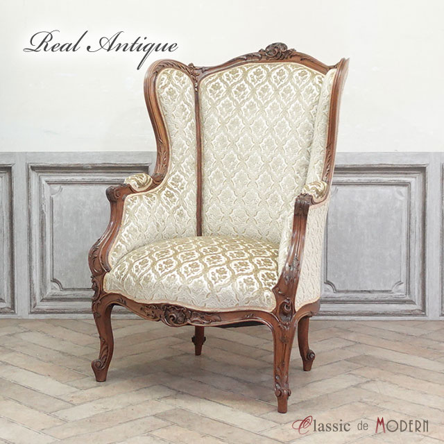 楽天市場】イタリア製 サロンチェア ゴブランフラワークラシック