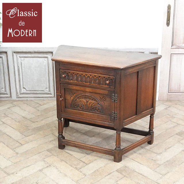 楽天市場】アンティーク サイドキャビネット アンティーク家具 サイド