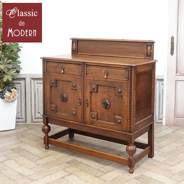 楽天市場】アンティーク キャビネット アンティーク家具 飾り棚 ミラー