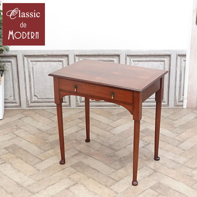 楽天市場】輸入家具 アンティーク デスク アンティーク家具 サイド