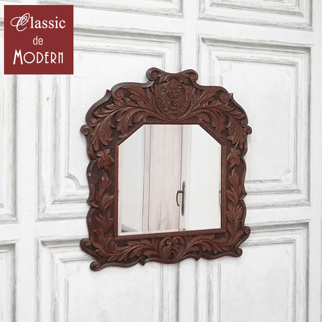 楽天市場】鏡 ウォールミラー 壁掛け ミラー おしゃれ アンティーク風