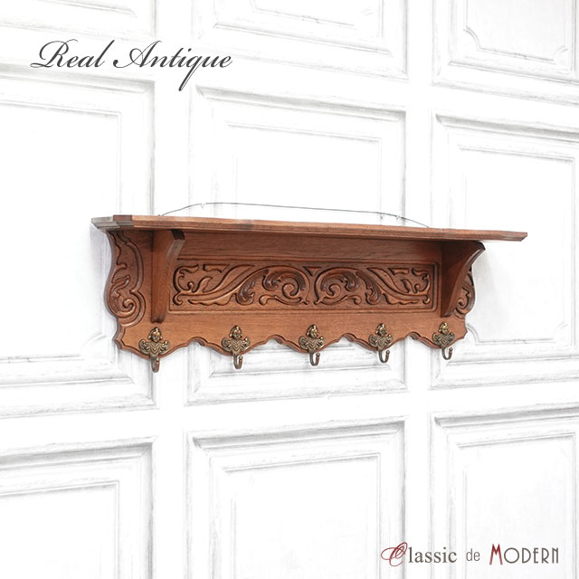 楽天市場】フック 壁掛けフック ハンガー おしゃれ アンティーク調