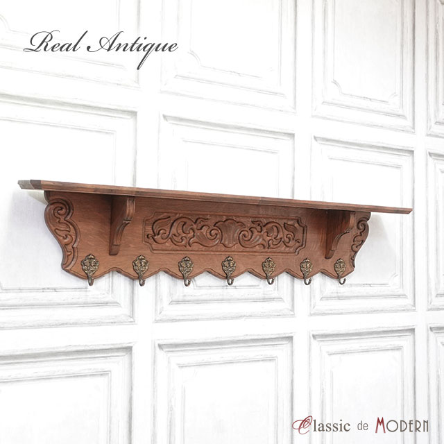 楽天市場】フック 壁掛けフック ハンガー おしゃれ アンティーク調