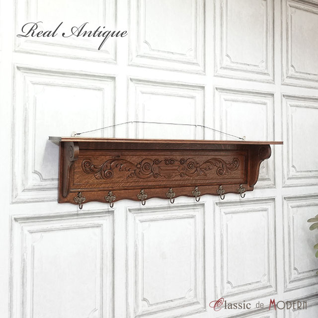 楽天市場】フック 壁掛けフック ハンガー おしゃれ アンティーク調