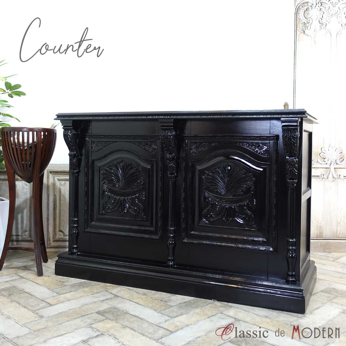 楽天市場】イタリア家具 クラウディオ バーカウンター レジカウンター