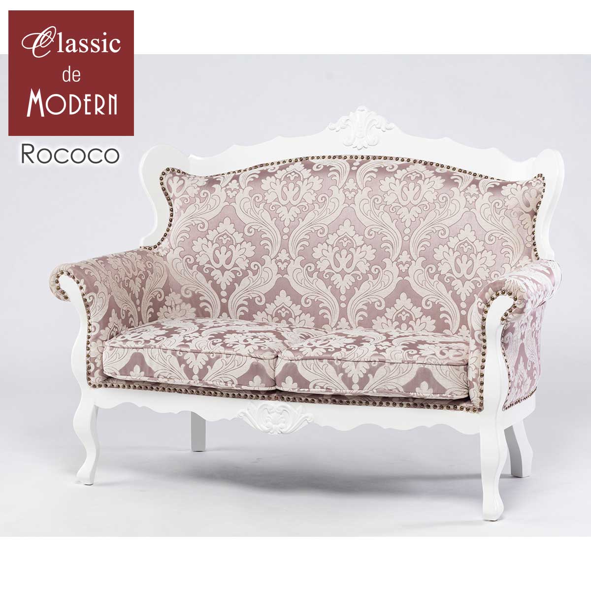 クラシック 姫系ソファ【引き取り限定】 楽天市場】輸入家具 ソファ 2人掛け 姫系 ソファー そふぁ