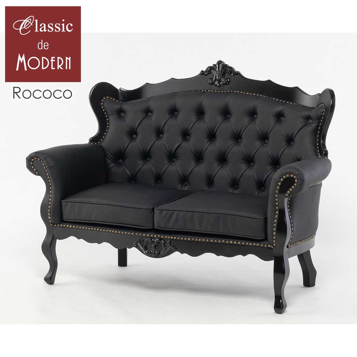 楽天市場】輸入家具 ソファ 2人掛け 姫系 ソファー そふぁ